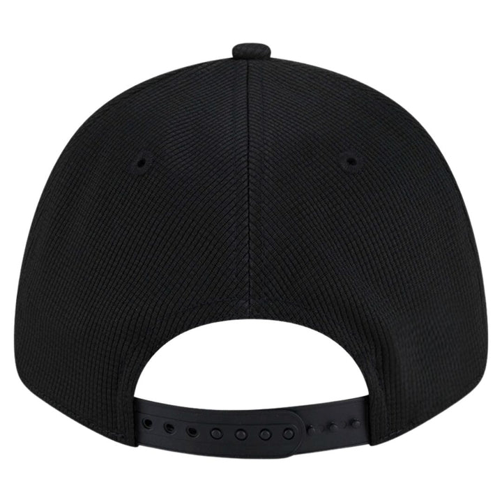 Rays New Era Black White TB Devil Rays 9Forty Stretch-Snap Hat