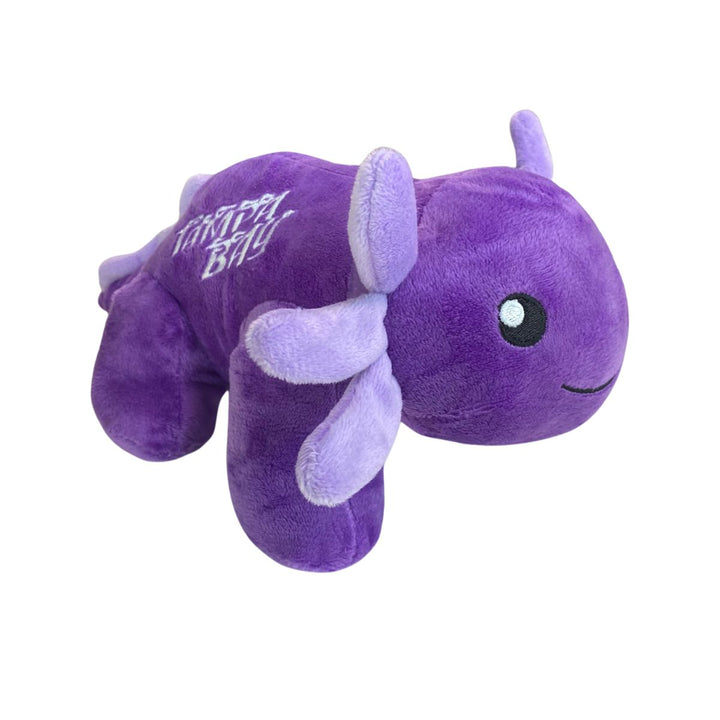 Rays Purple Axolotl Wordmark Plush