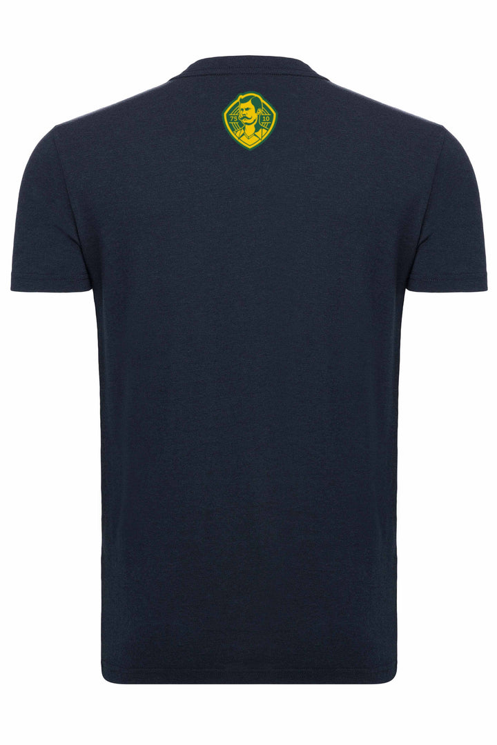 Rowdies Sportiqe Navy Crest Tee