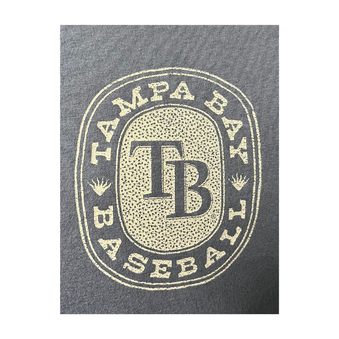 Rays Men's '47 Brand Navy Tampa Bay Baseball Canyon Ranchero T-Shirt