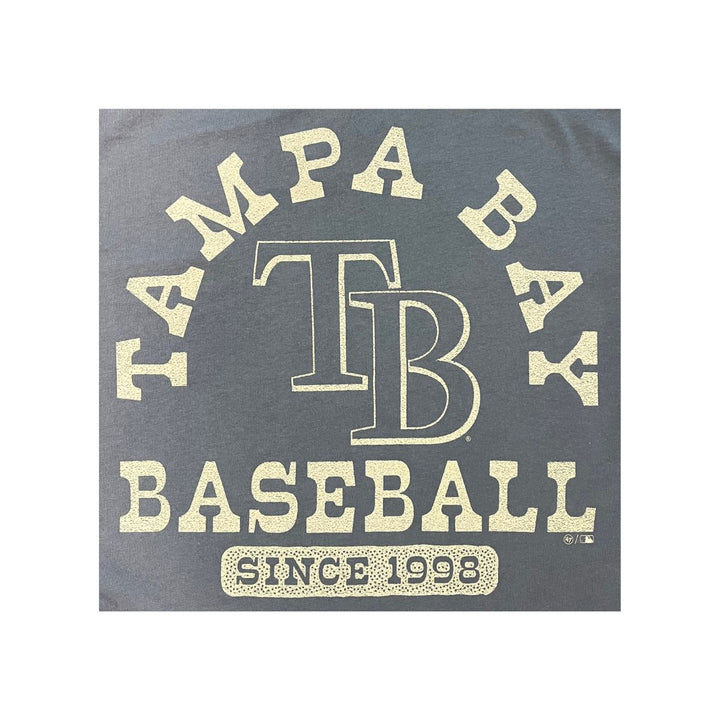 Rays Men's '47 Brand Navy Tampa Bay Baseball Canyon Ranchero T-Shirt