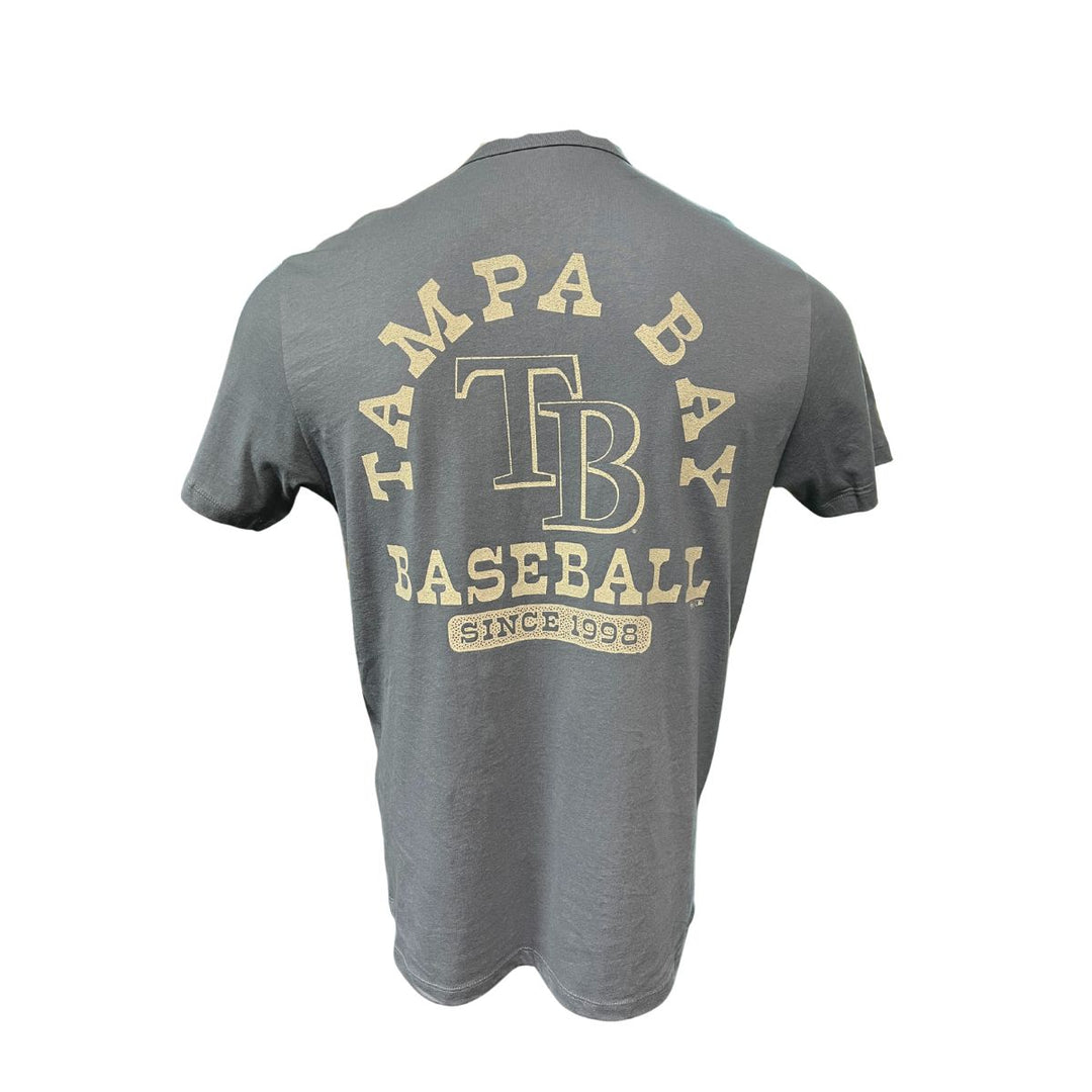 Rays Men's '47 Brand Navy Tampa Bay Baseball Canyon Ranchero T-Shirt