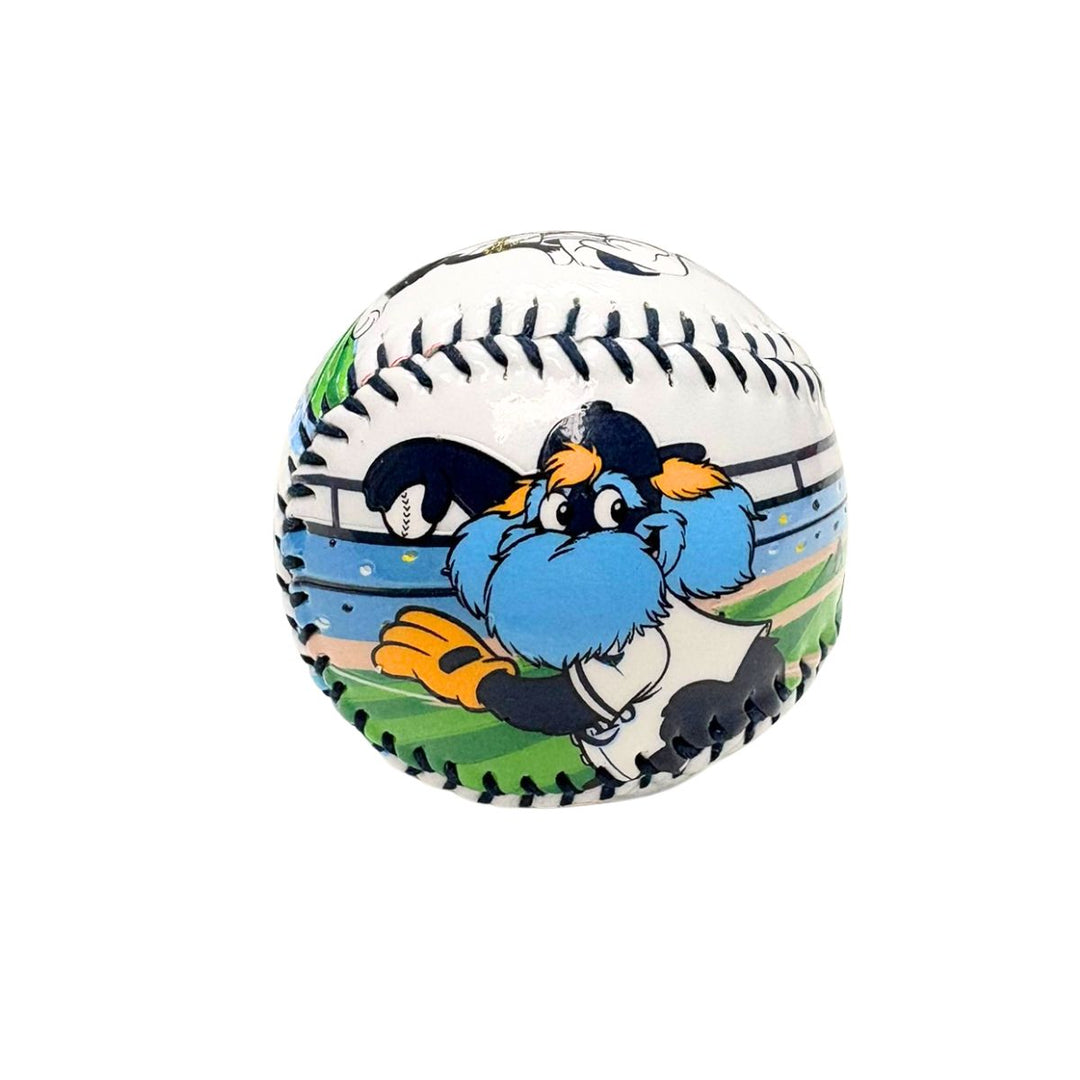 Rays Rawlings White DJ Kitty and Raymond Field Baseball