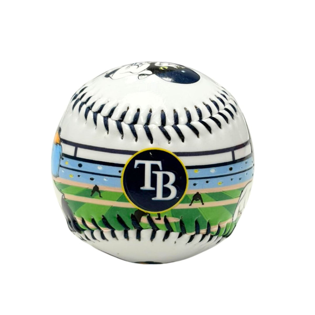 Rays Rawlings White DJ Kitty and Raymond Field Baseball