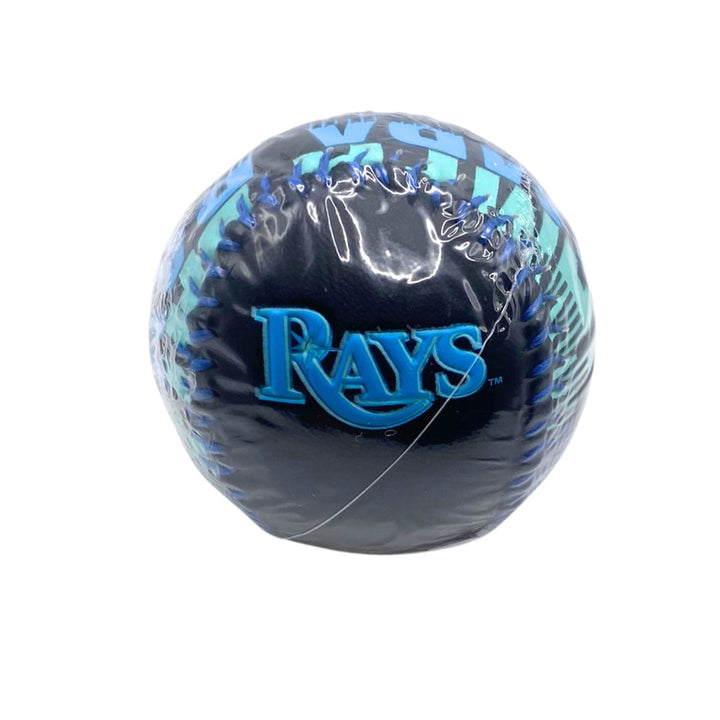 Rays Blue and Black Lime Light Rawlings Baseball
