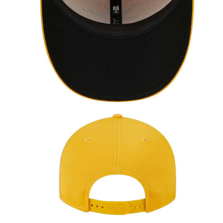 Rays New Era Yellow Burst Spring Training Low Profile 9Fifty Snapback Hat
