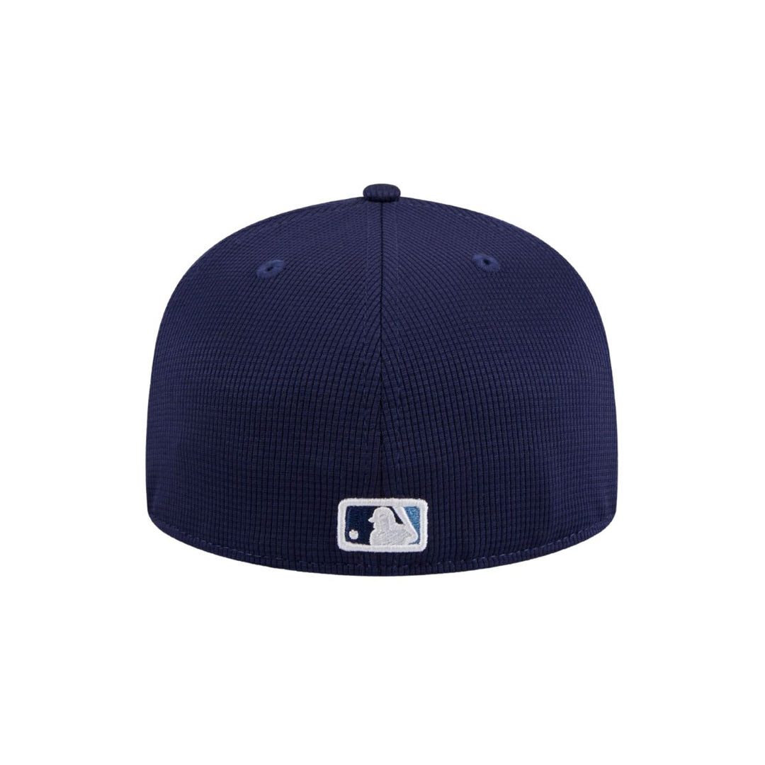 Rays Youth New Era Navy 2024 Batting Practice 59Fifty Fitted Hat