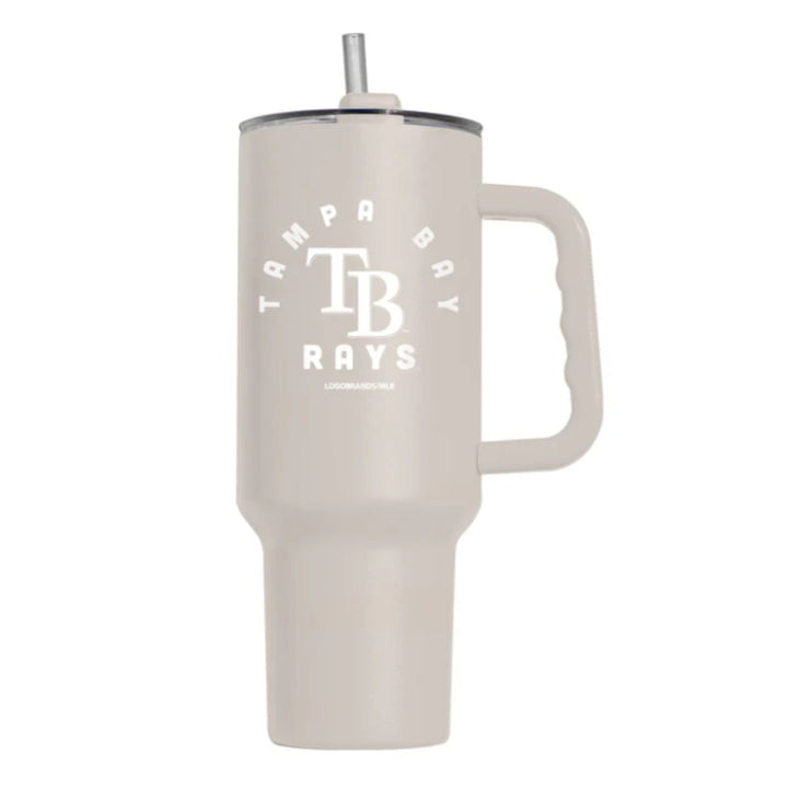 Rays Logo Brands Tan TB Archway Powder Coat Tumbler