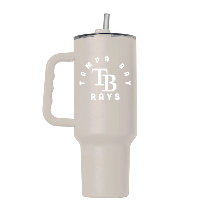 Rays Logo Brands Tan TB Archway Powder Coat Tumbler