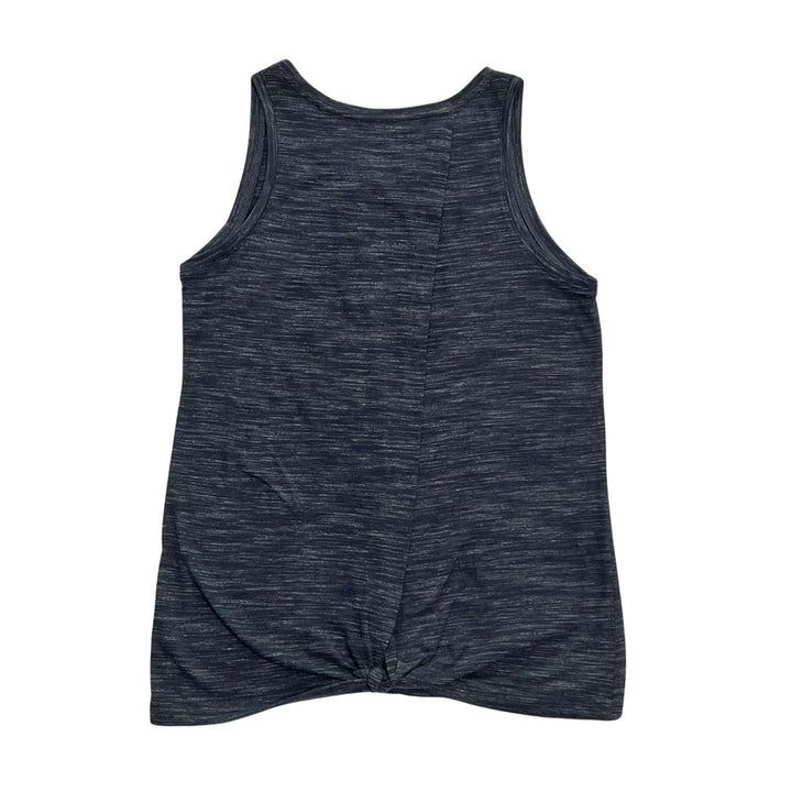 Rays Women's New Era Navy Back Hit Space Dye Tank Top