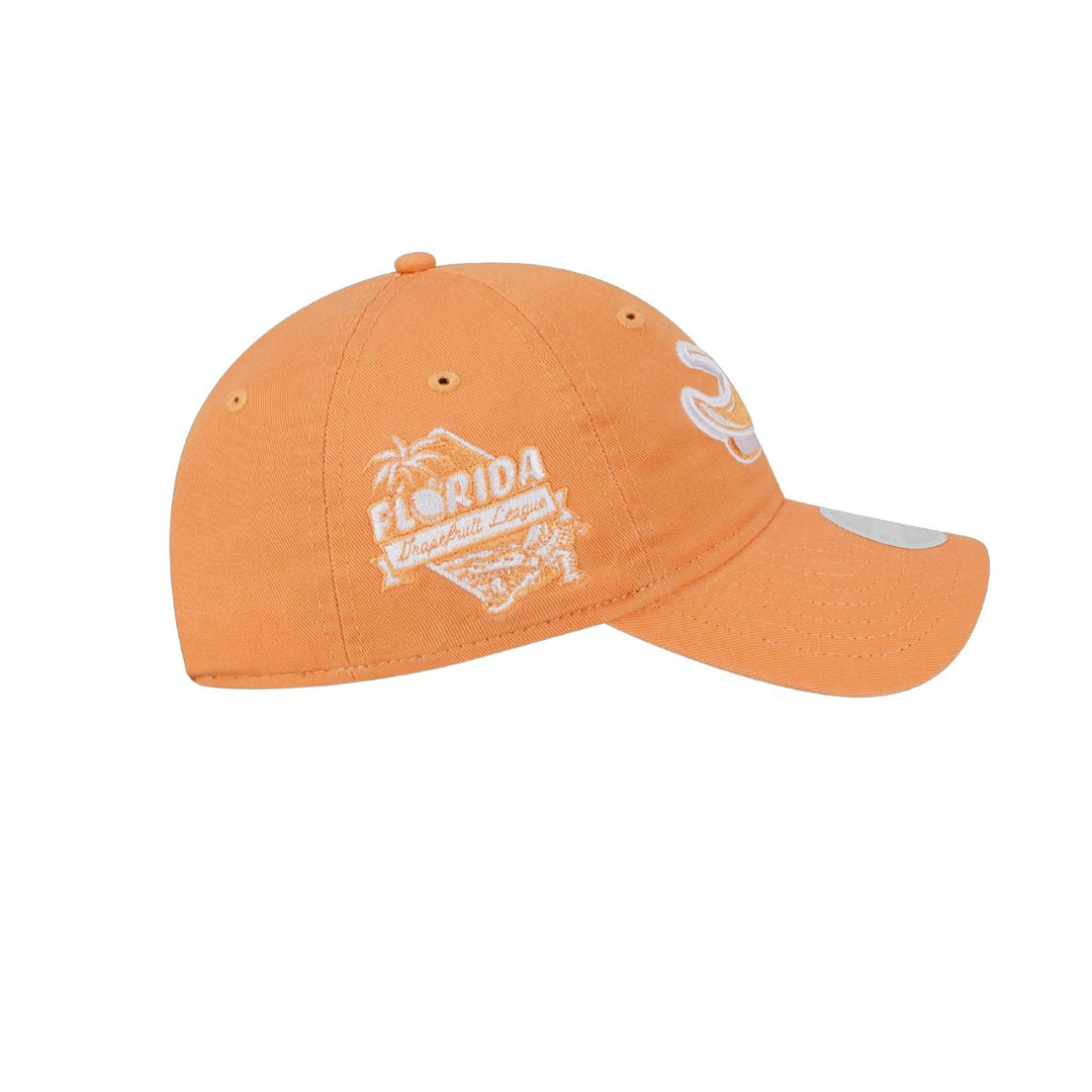 Rays Women's New Era Orange Spring Training Alt Florida 9Twenty Adjustable Hat