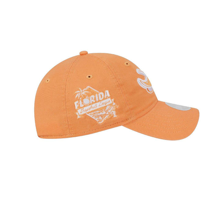 Rays Youth New Era Orange Spring Training Alt Florida 9Twenty Adjustable Hat