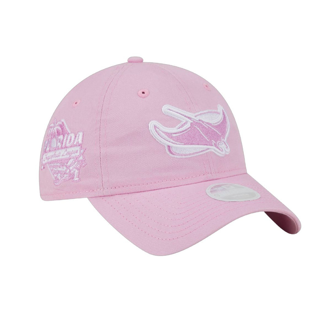 Rays Youth New Era Pink Spring Training Alt Florida 9Twenty Adjustable Hat
