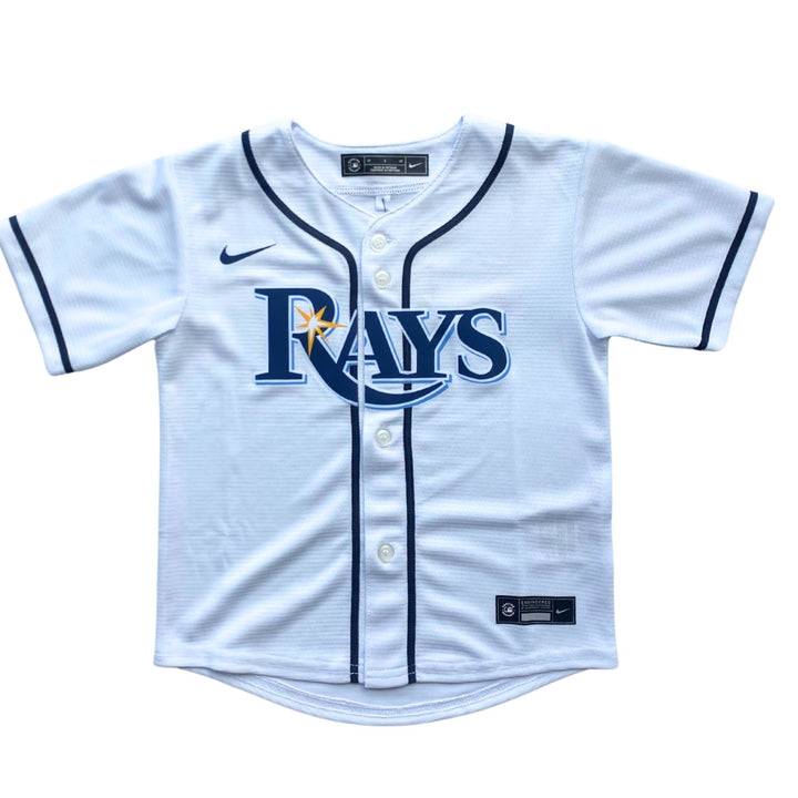 Rays Toddler Nike White Home Replica Jersey