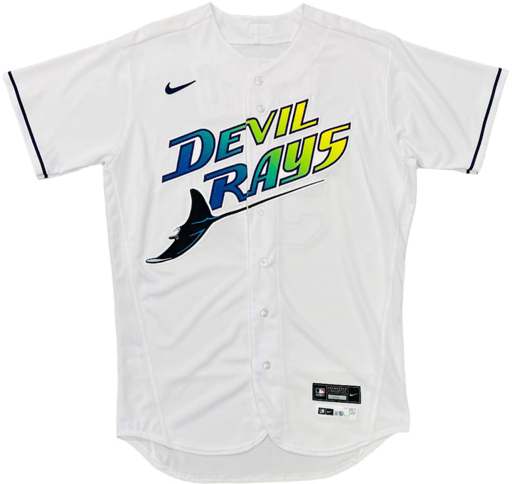 Rays Cody Reed Team Issued Authentic Devil Rays Jersey