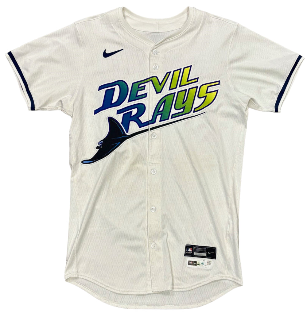 Devil Rays First Jersey Rays Evan Longoria Authentic Autographed Devil Rays Jersey – The Bay ...