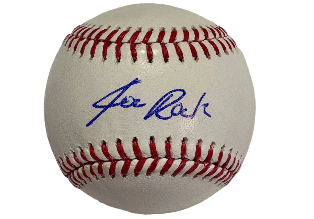 Rays Joe Rock Autographed Official MLB Baseball