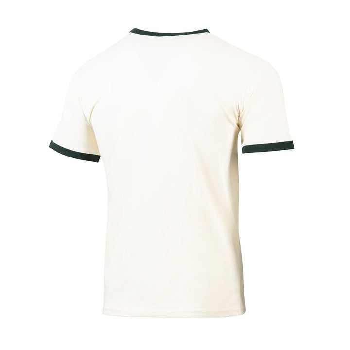 Rowdies Off-White Green 50 Years Ringer T-Shirt