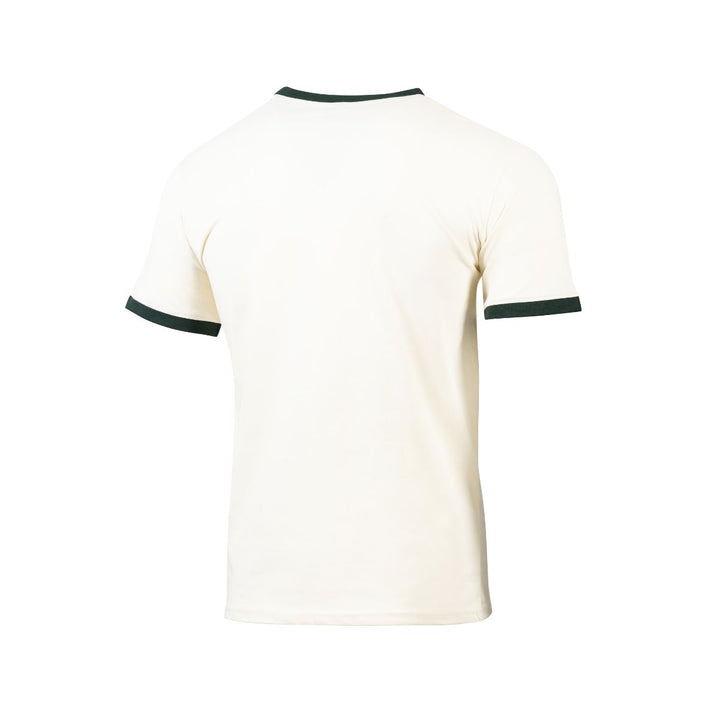 Rowdies Youth Off-White Green 50 Years Ringer T-Shirt