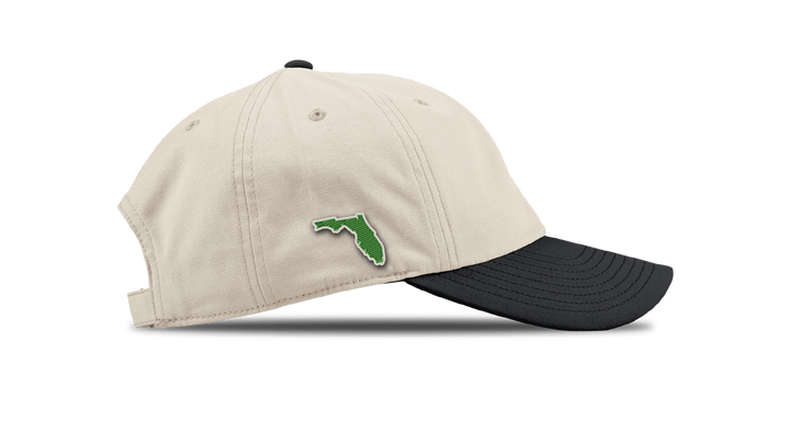 Rowdies Branded Bills Cream FL Side Snapback Hat