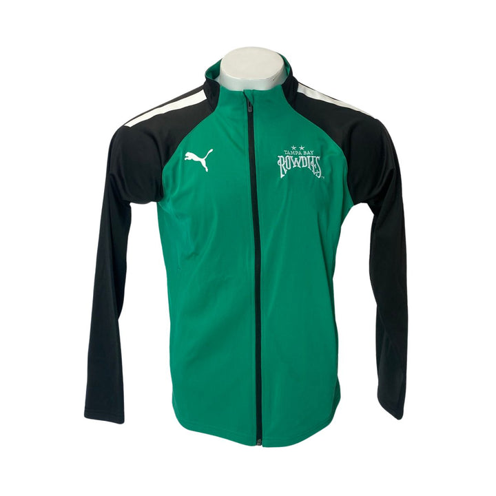 Rowdies Puma Green Liga 2 Star Logo Full Zip Jacket