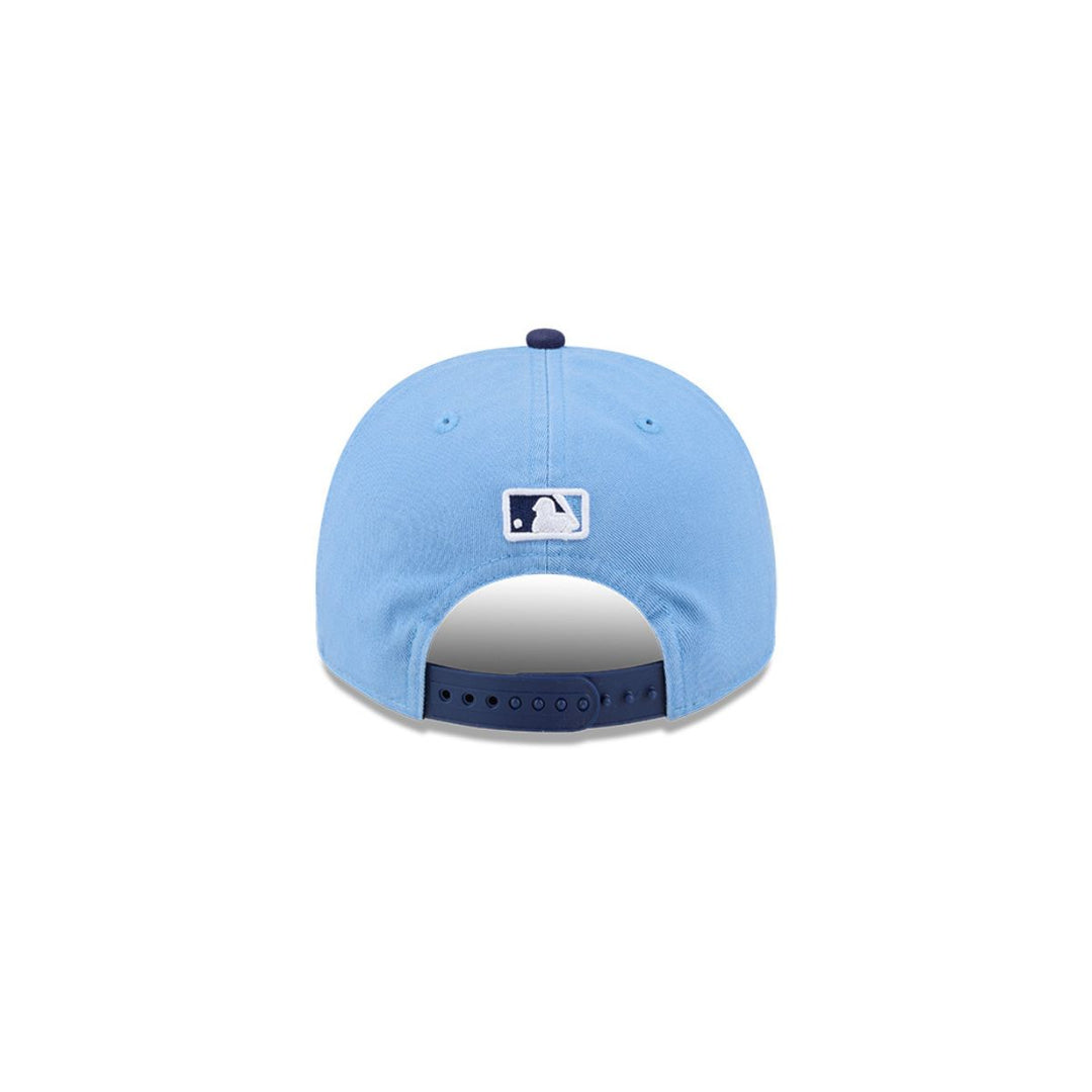 Rays New Era Youth Light Blue Navy TB 2026 Spring Training Patch 19Twenty Adjustable Hat