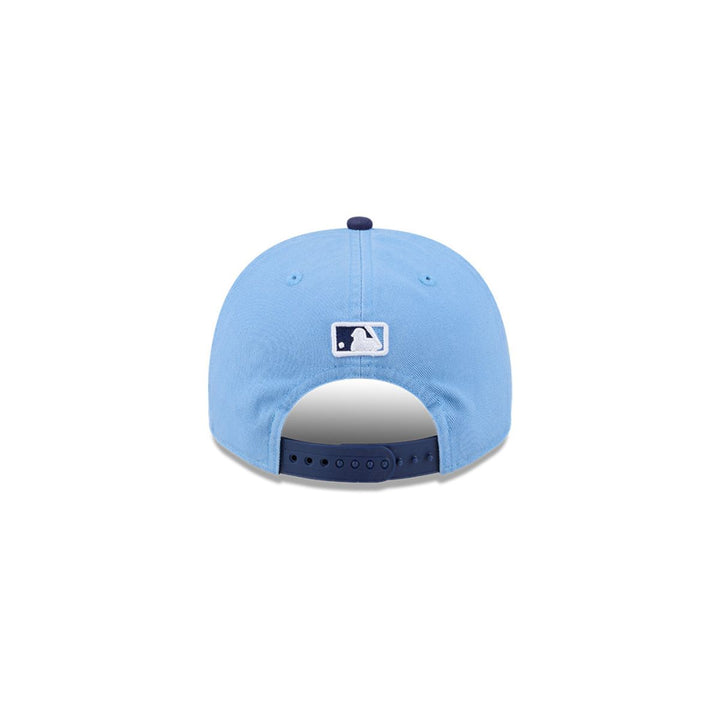 Rays New Era Youth Light Blue Navy TB 2026 Spring Training Patch 19Twenty Adjustable Hat