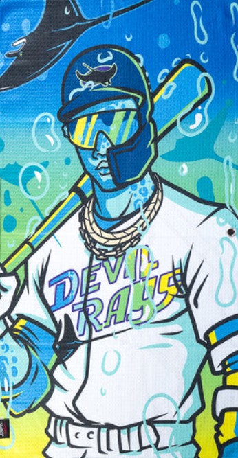 Rays SWAG Devil Rays Golf Towel