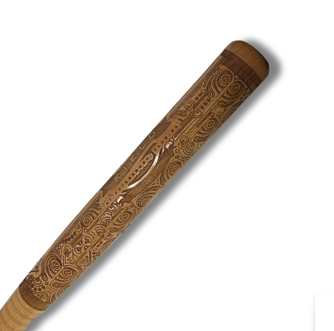 Pillbox Mini Wooden Tropicana Field Bat