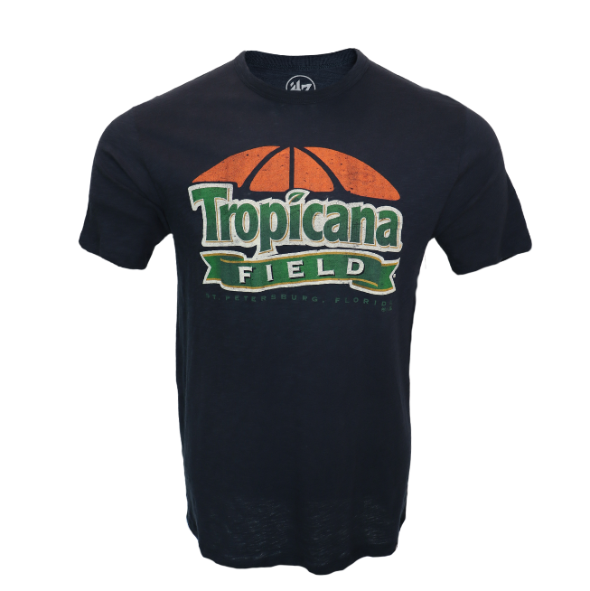 Rays '47 Brand Navy Blue Tropicana Field T-Shirt