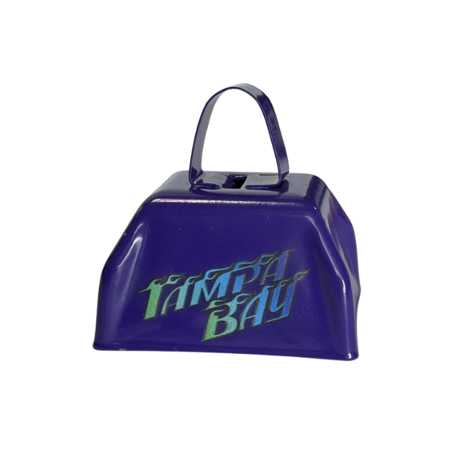 Rays City Connect Purple Tampa Bay Flames Cowbell