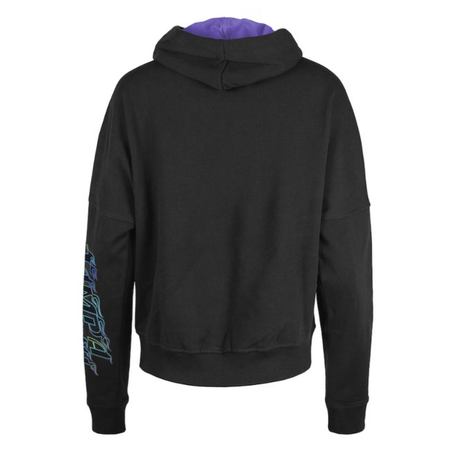 Rays Women's New Era Black City Connect Skyray Hoodie