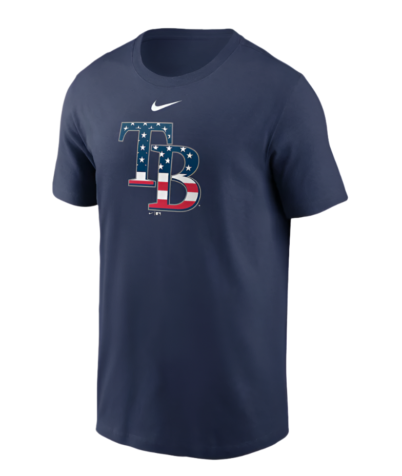 Rays Nike Navy Americana T-shirt