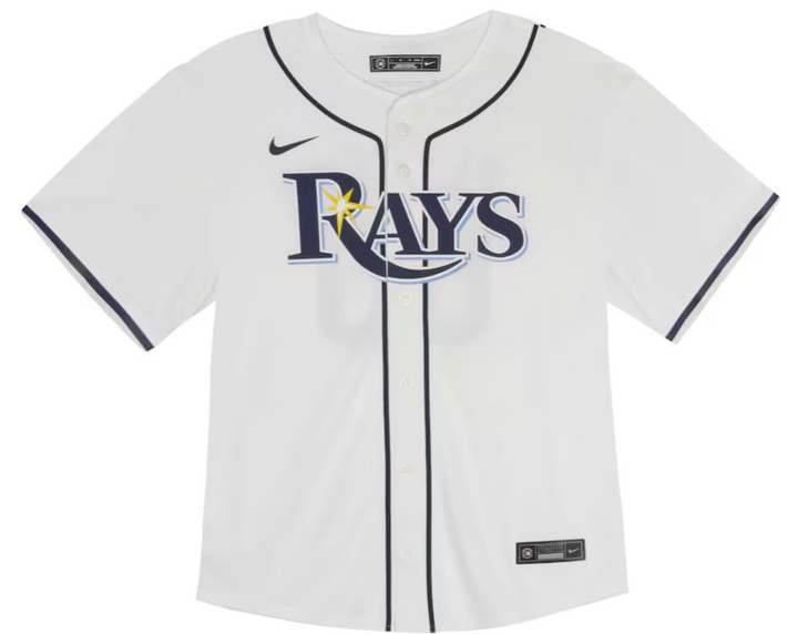 Rays Kids Nike Official Home Replica Jersey