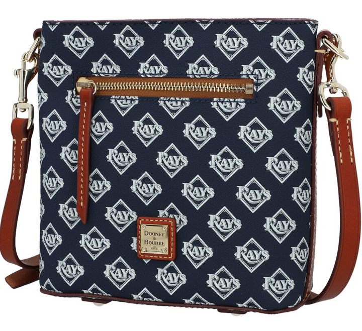 Tampa Bay Rays Dooney & Bourke Signature Small Zip Crossbody