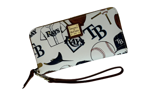 Rays Dooney & Bourke Large Zip Around Wristlet Wallet