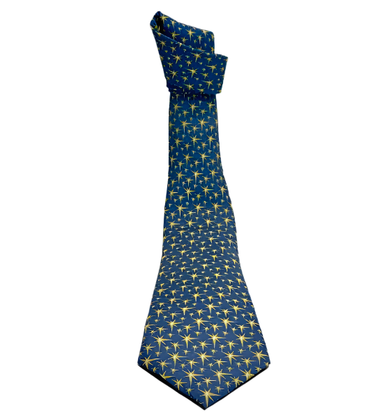 Rays Vineyard Vines Men's Blue Burst Tie