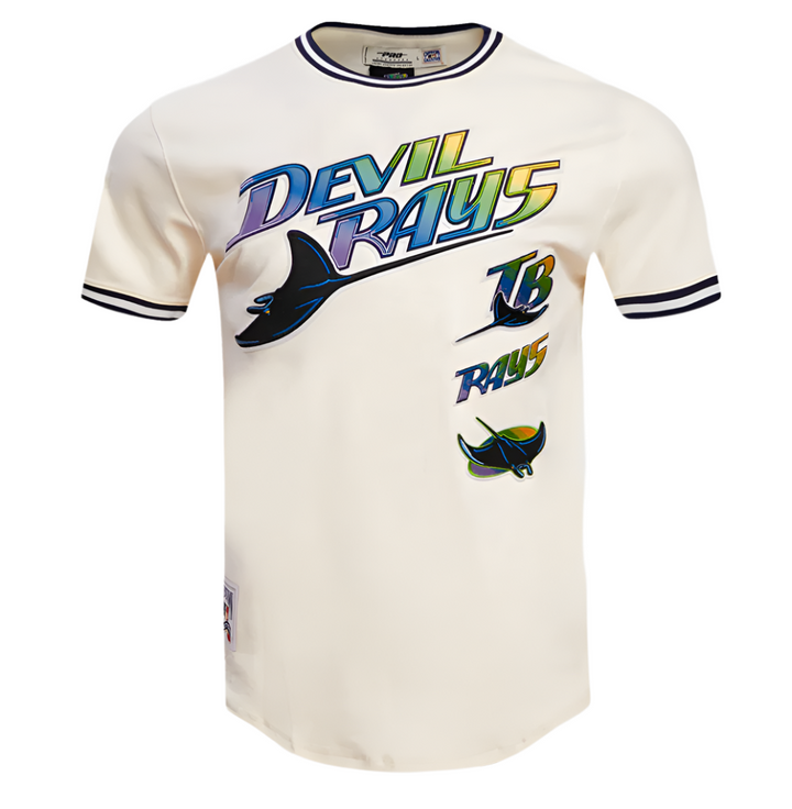 Rays Pro Standard Men's Devil Rays Retro Multi Logo Classic Top