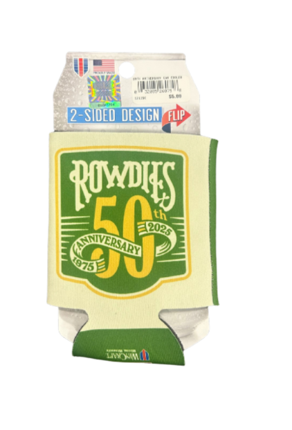Rowdies 50th Anniversary Can Koozie