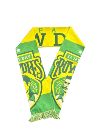Rowdies Yellow Tampa Bay Scarf