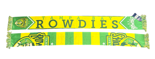 Rowdies Yellow Tampa Bay Scarf
