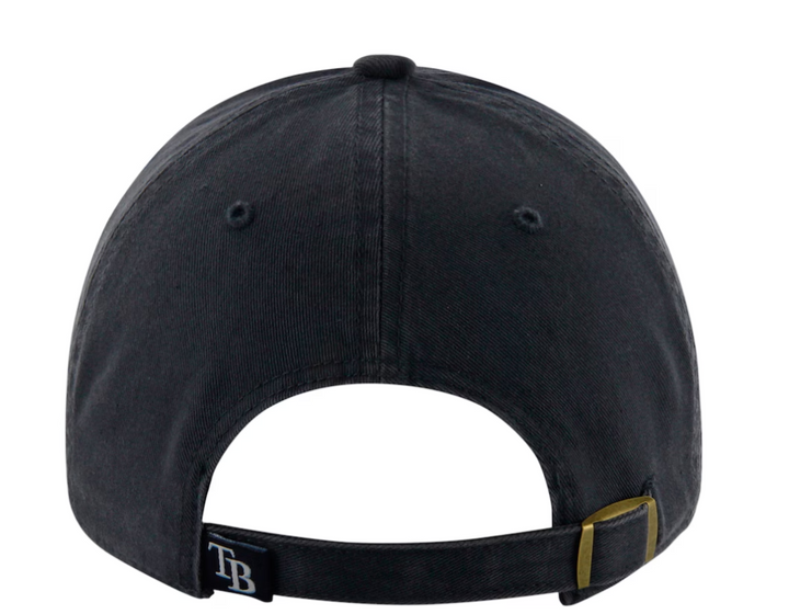 Rays Navy Burst 47 Brand Clean Up Adjustable Hat