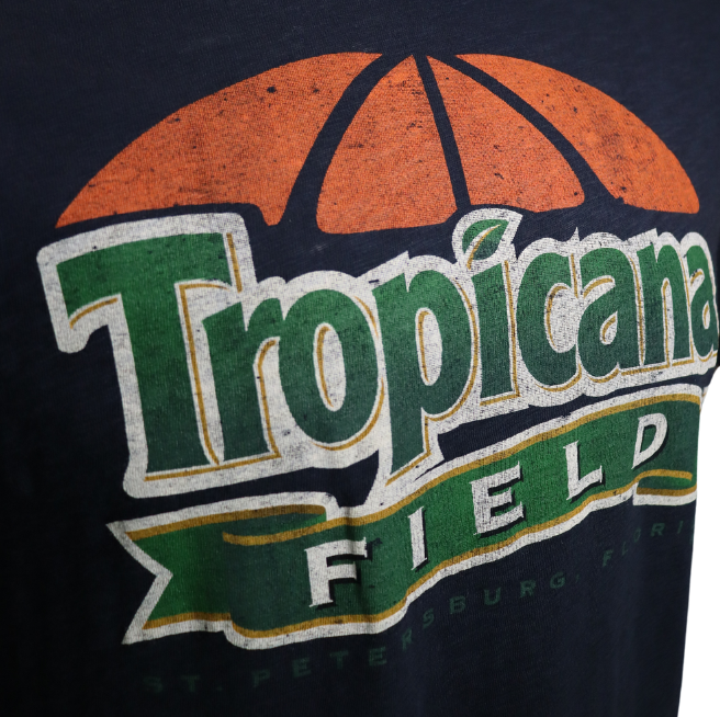 Rays '47 Brand Navy Blue Tropicana Field T-Shirt