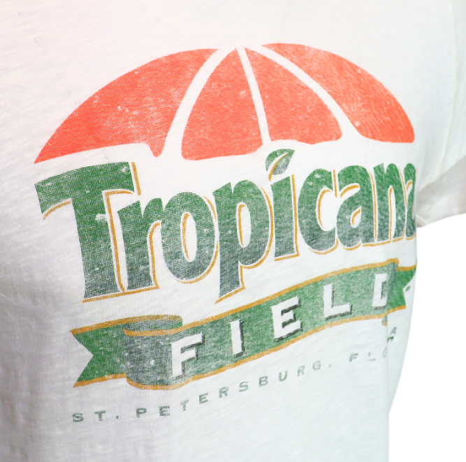 Rays '47 Brand White Tropicana Field T-Shirt