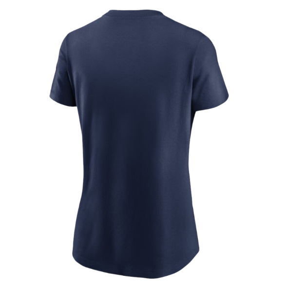 Rays Women's Nike Navy Wordmark T-Shirt