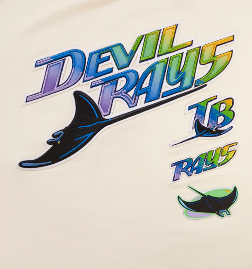 Rays Pro Standard Men's Devil Rays Retro Multi Logo Classic Top