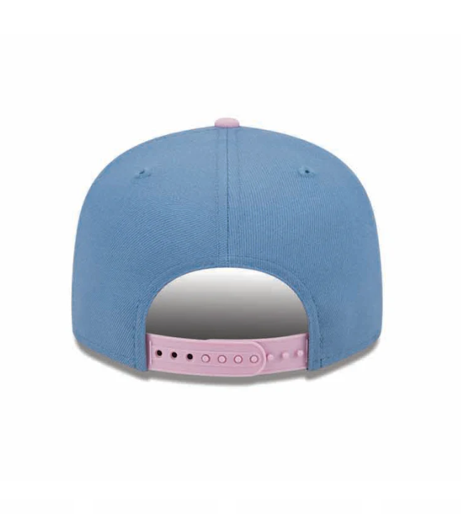 Rays Youth New Era Dark Sky Blue and Pink Color Pack 9FIFTY hat