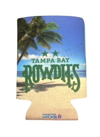 ROWDIES HOLIDAY CAN KOOZIE