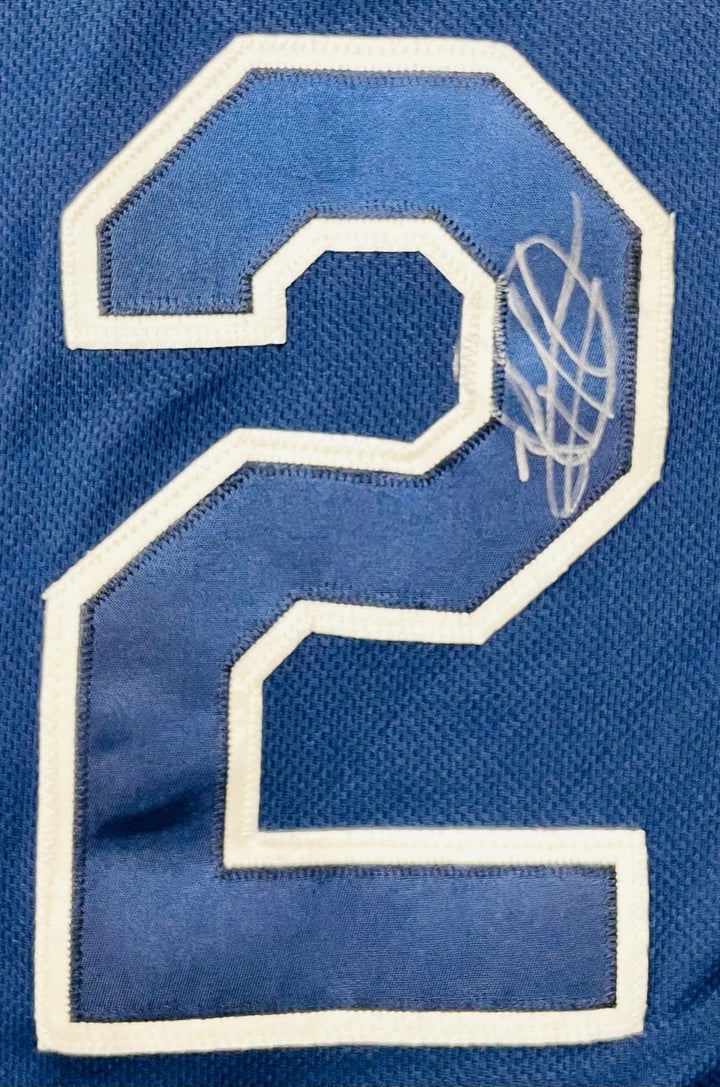 RAYS JOSE SIRI TEAM ISSUED AUTHENTIC AUTOGRAPHED NAVY RAYS JERSEY