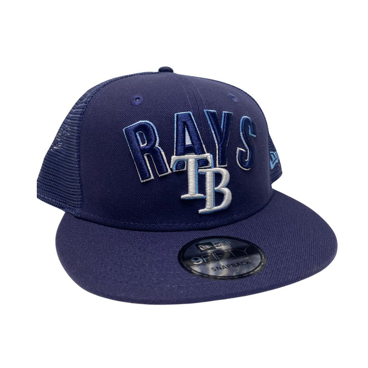 Rays New Era Tampa Bay Rays TB Navy 9Fifty Snapback Hat